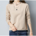 PK18ST098 necklace pullover cashmere sweater for girls